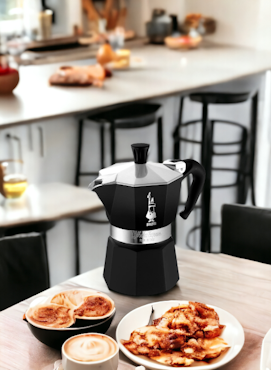 Bialetti Moka Express Black 3 kopper