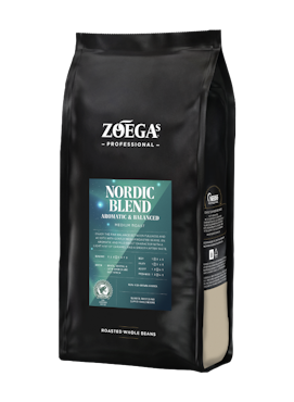 ZOÉGAS Professional Nordic Blend kaffebønner 750g