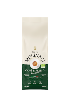 Molinari Bio Organic malet kaffe 200g