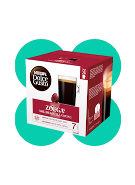 NESCAFÉ Dolce Gusto ZOÉGAS Mollbergs Blandning Kapsler 30 st