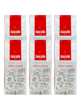 Italcaffè Dolce Crema kaffebønner 6x1000g