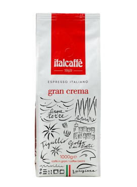 Italcaffè Gran Crema 1000g hele kaffebønner