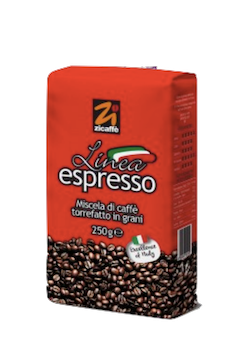 Zicaffe Linea Espresso 250 g hele bønner