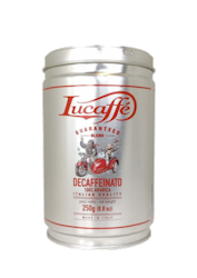 Lucaffe koffeinfri malet kaffe 250g