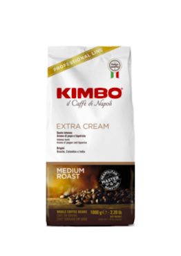 Kimbo Espresso Bar Extra Cream kaffebønner 1000g