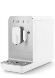 Smeg Fuldt Automatisk Kaffemaskine med Mælkeskummer, Hvid