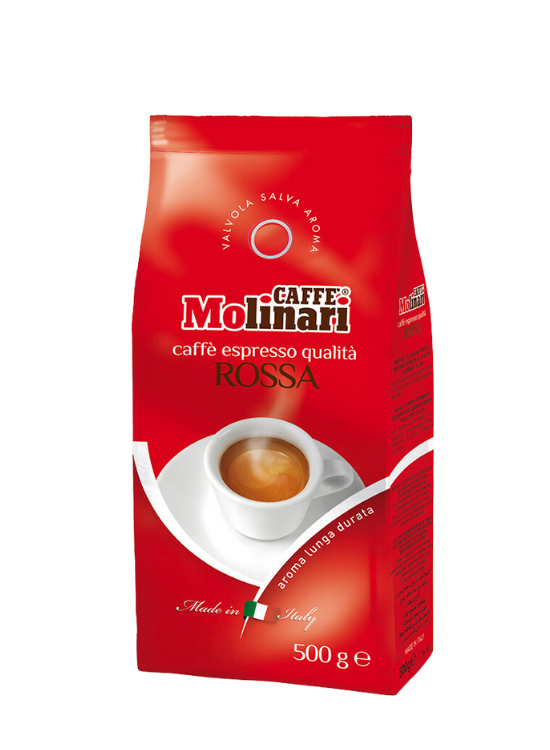 Caffé Molinari Rossa Classico kaffebønner 500g