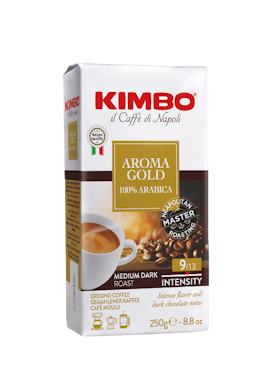 Kimbo Aroma Gold 250 g malet kaffe