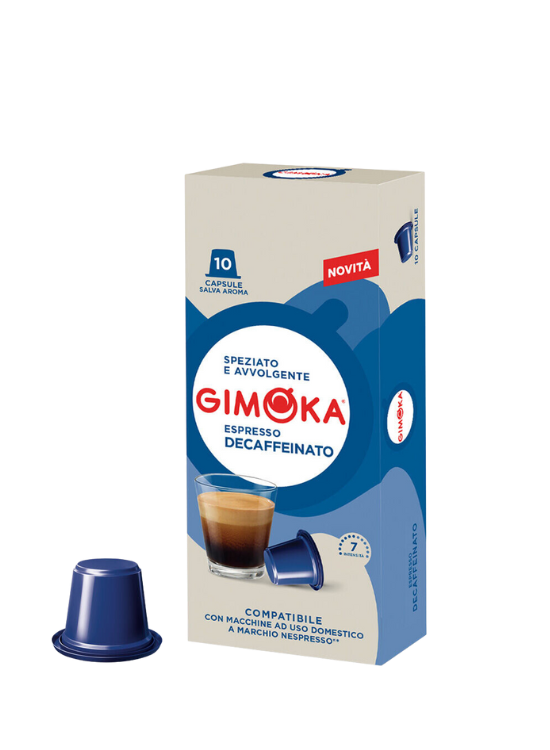 Gimoka Nespresso Soave Decaf kaffekapsler 10 stk