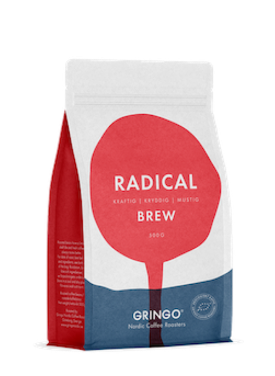 Gringo Radical Brew kaffebønner 500g