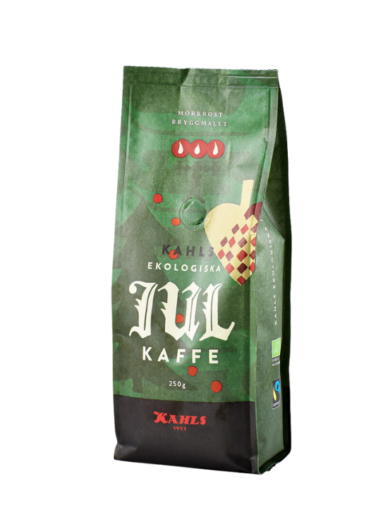 Kahls kaffe julekaffe Økologisk KRAV & FT Cer malet kaffe 250g