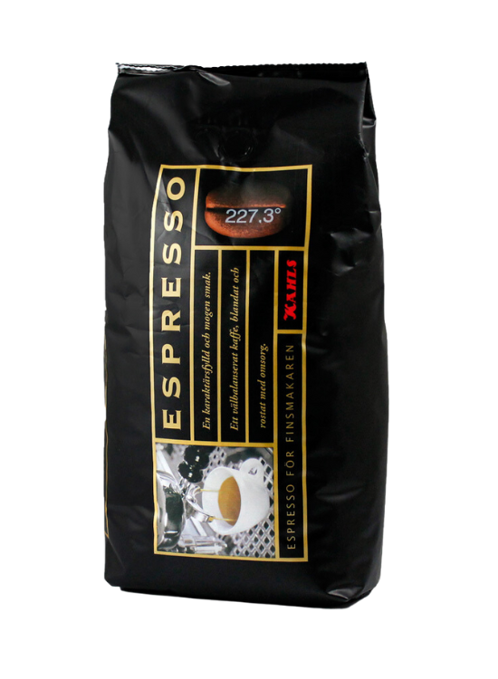 Kahls kaffe Espresso 227,3 grader 1000 g Hele bønner