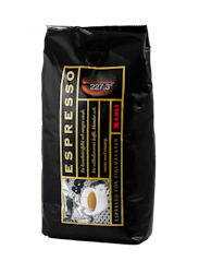 Kahls kaffe Espresso 227,3 grader 1000 g Hele bønner