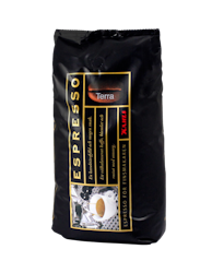 Kahls kaffe Espresso Terra 1000 g Hele kaffebønner