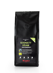 Godnatt KRAM Fairtrade&Eko koffeinfri malet kaffe 200g