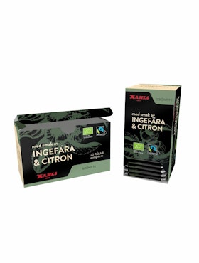 Kahls Citron/Ingefær Grøn Teposer 20 stk