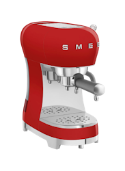 Smeg Espressomaskine Rød