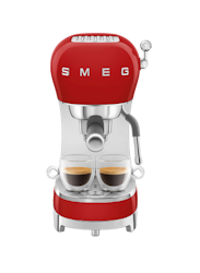 Smeg Espressomaskine Rød