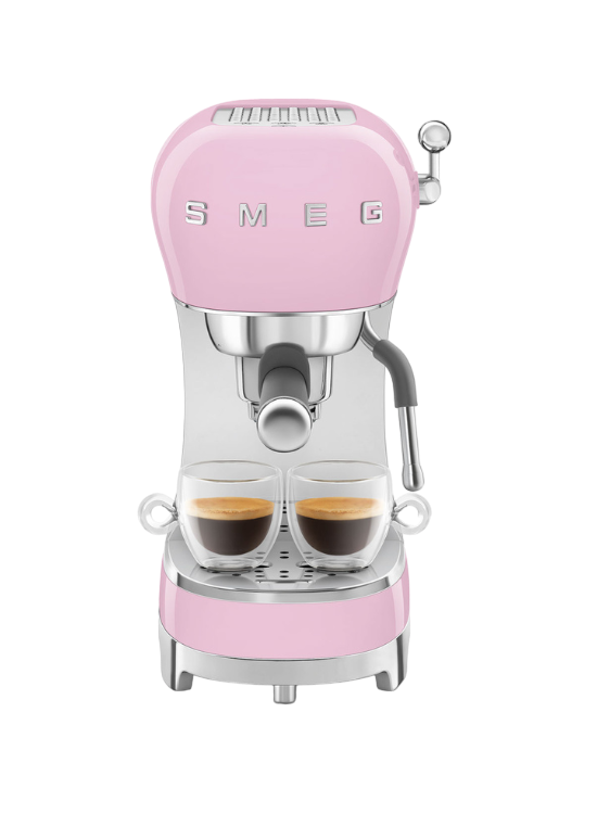 Smeg Espressomaskine Lyserød
