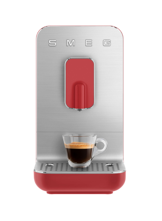 Smeg fuldautomatisk kaffemaskine Rød