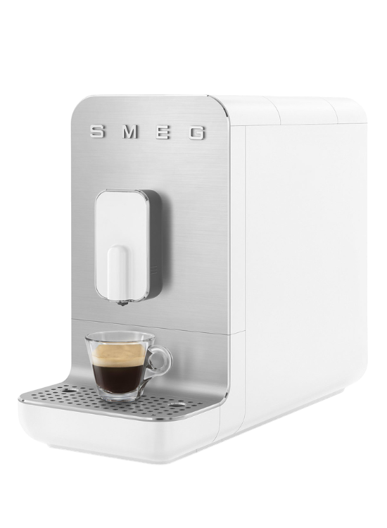 Smeg fuldautomatisk kaffemaskine Hvid