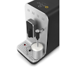 Smeg Fuldt Automatisk Kaffemaskine med Mælkeskummer, Sort