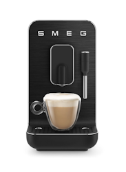 Smeg Fuldt Automatisk Kaffemaskine med Mælkeskummer, Helsort