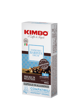 Kimbo Espresso Barista Decaf kaffekapsler 10 stk