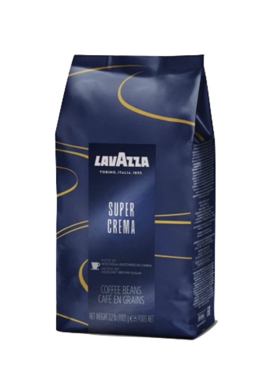 Lavazza Super Crema kaffebønner 1000g