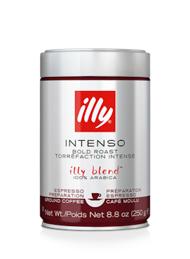 Illy Espresso Intenso 250g malet kaffe