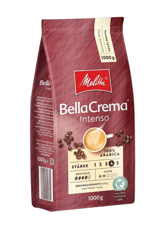 Melitta BellaCrema Intenso 1000g kaffebønner
