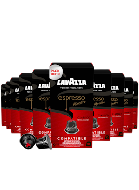 Lavazza Espresso Classico Kaffekapsler 10x10-p