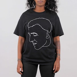 Ansikte T-shirt (svart)
