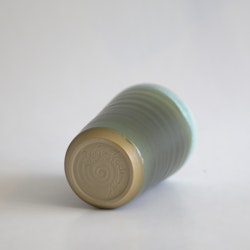 Moss green latte cup