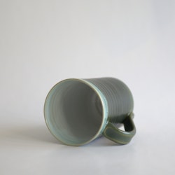 Moss green tea cup