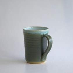 Moss green tea cup