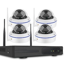 SUMOGUARD Övervakningssystem trådlösa IP-kameror, 720P HD + 1TB
