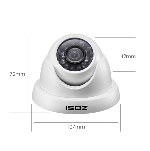 ZOSI Övervakningspaket 16st kameror 1080P IP67 1TB