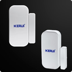 KERUI Komplett GSM RFID Trådlöst Hemlarm Rökdetektor