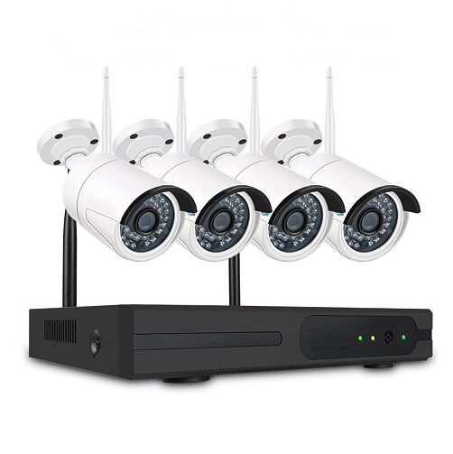 SUMOGUARD Övervakningssystem trådlösa IP-kameror, Wi-fi NVR-kit 720P HD
