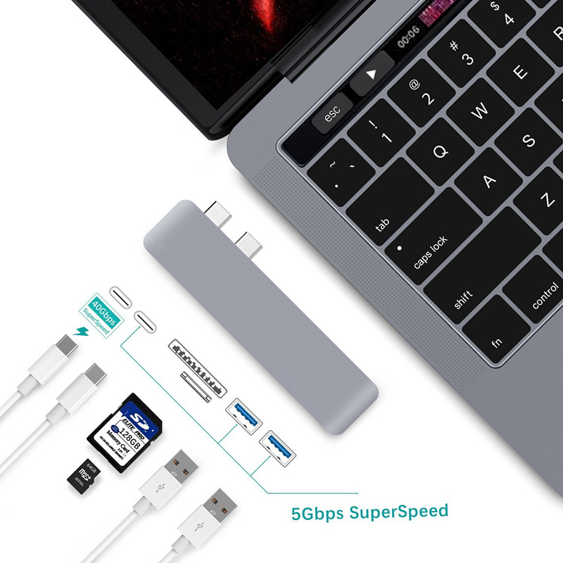 Adapter Macbook 6-1 USB