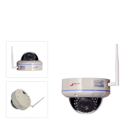 ANRAN Övervakningssystem 960P LCD skärm 8 dome kameror
