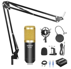 Neewer Mikrofon NW800 till studio med popfilter arm