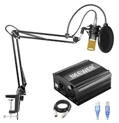 Neewer Mikrofon NW800 till studio med popfilter arm