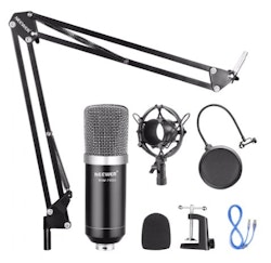 Neewer Mikrofon NW7000 till studio med popfilter arm