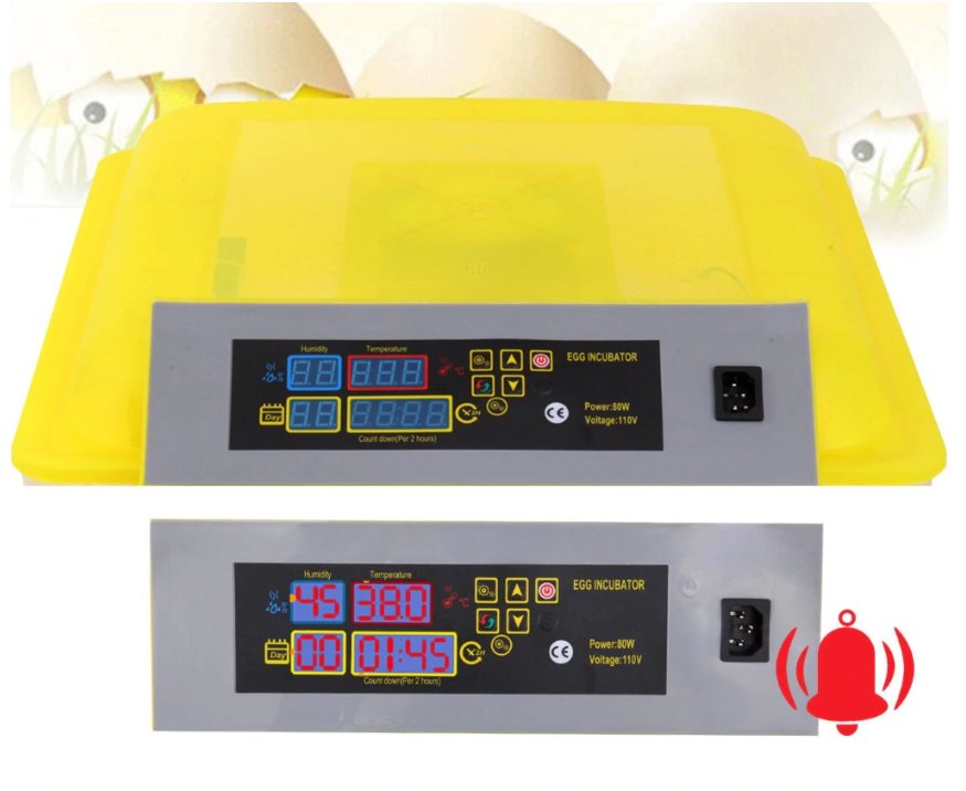 Äggkläckningsmaskin inkubator 112 ägg