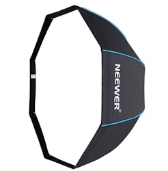 NEEWER Okatgonal Softbox 120cm studiobelysning svart/blå