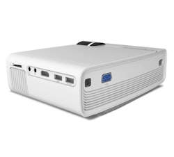 Mini-Projektor SD-kort vit
