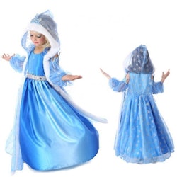 Frost Elsa Anna, klänning barn strl.9