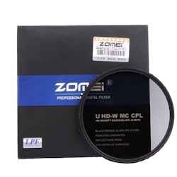 ZOMEi U-HD CPL optisk kamera filter 62mm